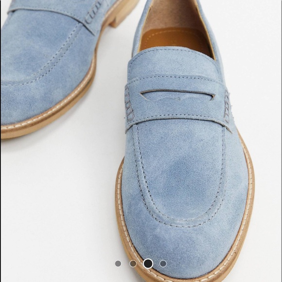 Sky Blue Loafers